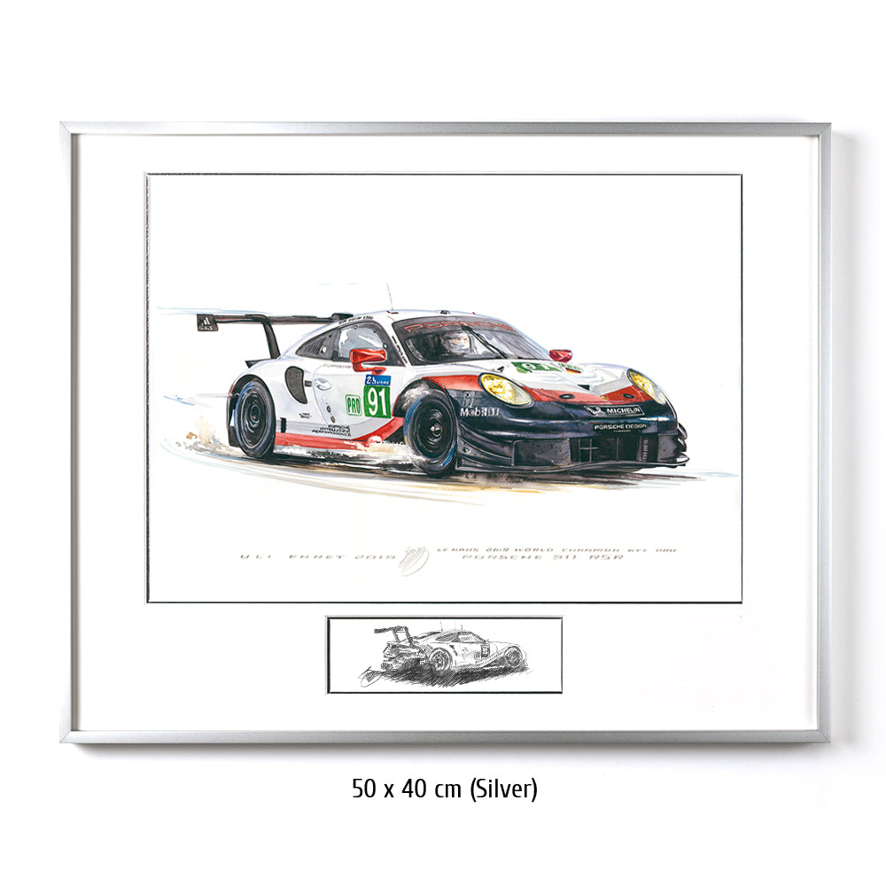 #0804 A ""Porsche 911 RSR #91""