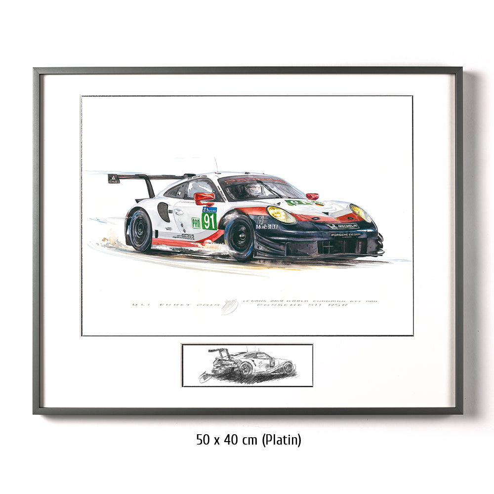 #0804 A ""Porsche 911 RSR #91""