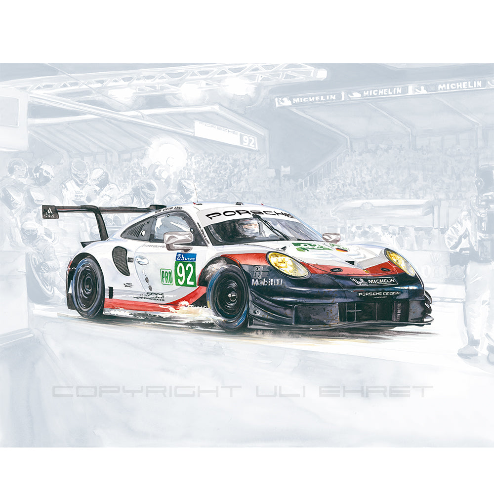 #0804 B ""Porsche 911 RSR #92""