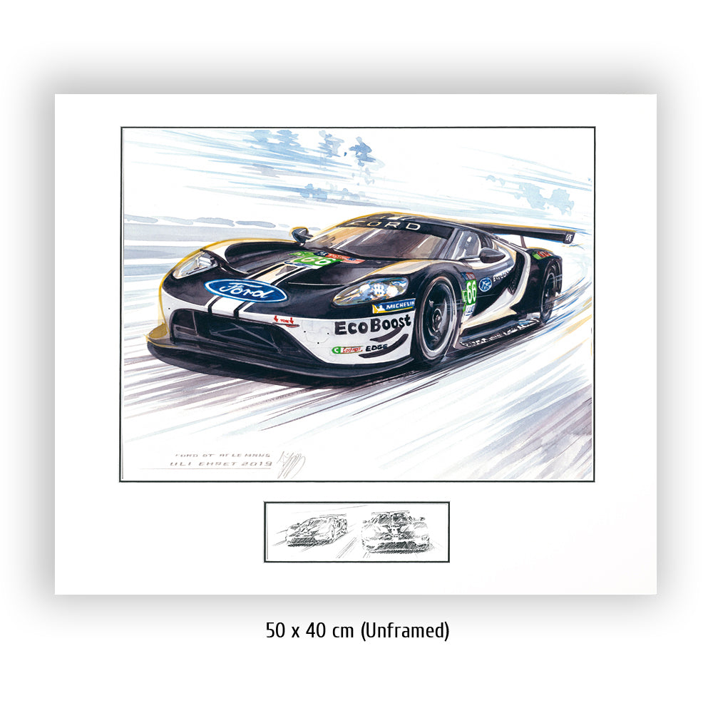 #0813 E 'Ford GT #66 Le Mans 24H 2019