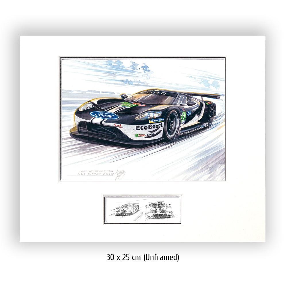 #0813 E 'Ford GT #66 Le Mans 24H 2019