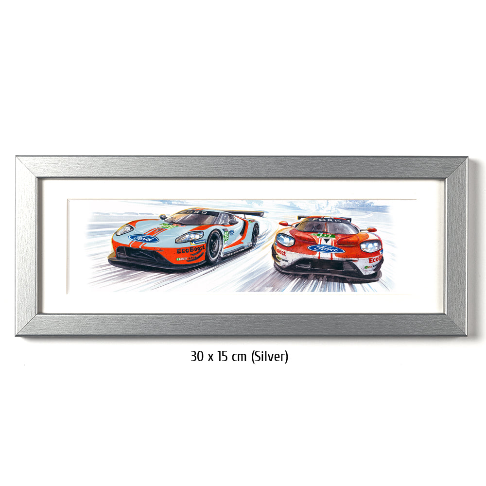 #0813 B 'Ford GT #69 & #67 Le Mans 2019