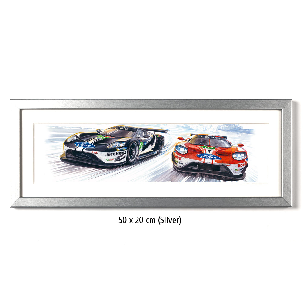 #0813 'Ford GT #66 & #67 Le Mans 2019