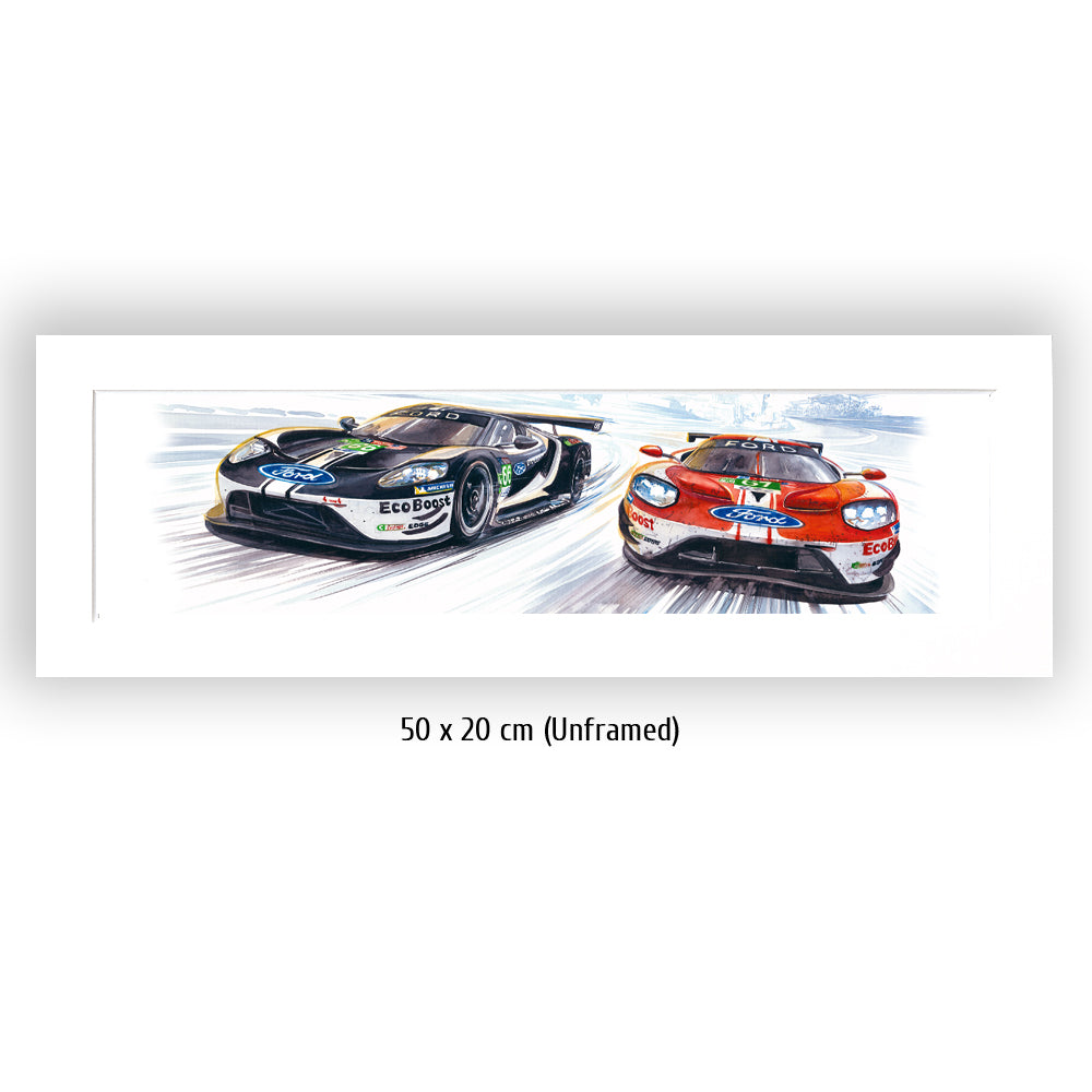 #0813 'Ford GT #66 & #67 Le Mans 2019