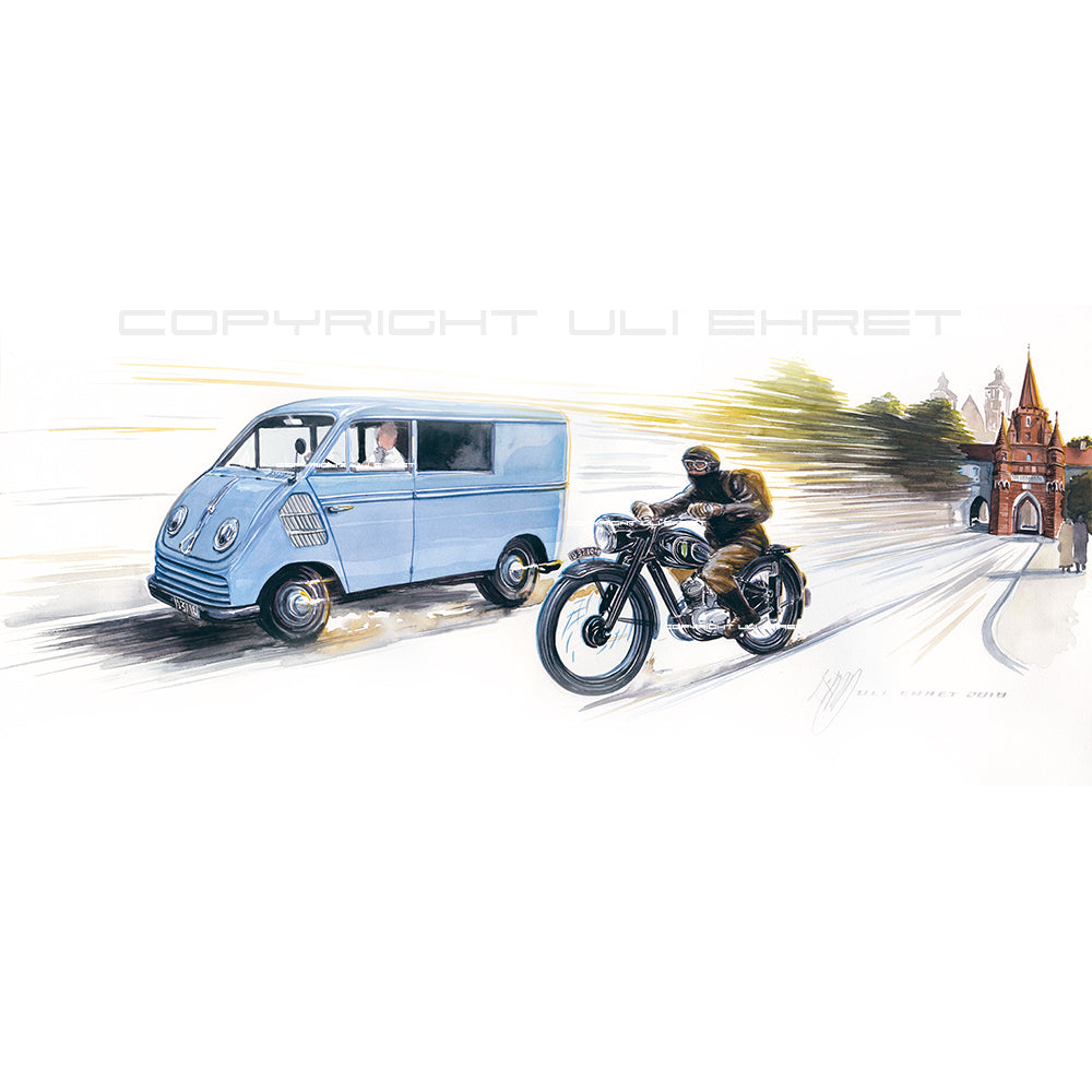 #0816 ""Transportation in the Fifties""