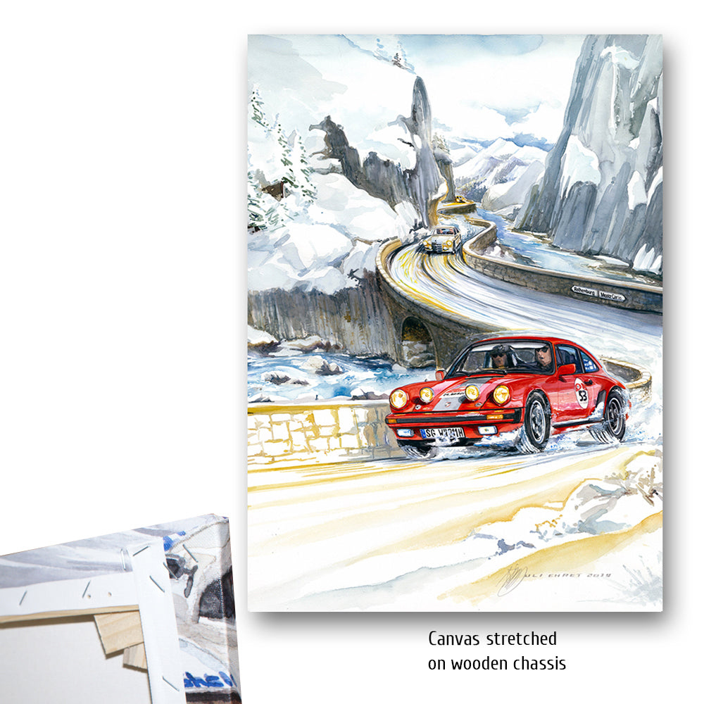 #0826 ""Porsche 911 in ice and snow""