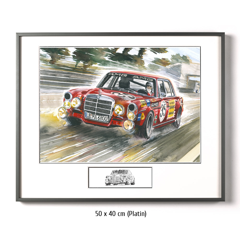 #0864 Mercedes AMG ""Red Pig""