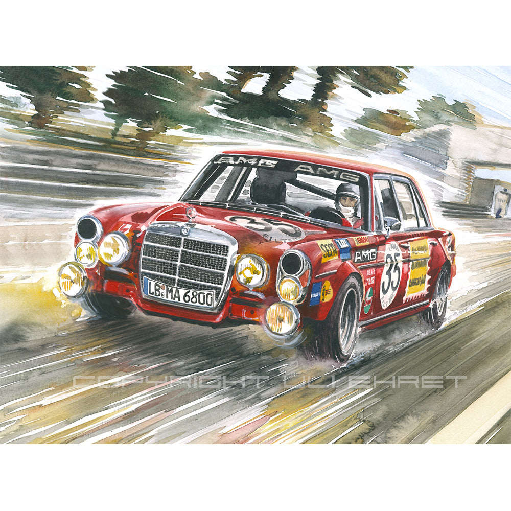 #0864 Mercedes AMG ""Red Pig""
