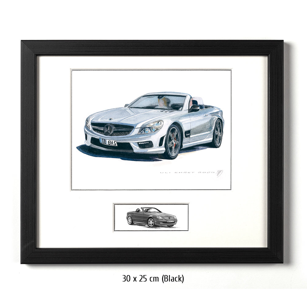 #0866 A 'Mercedes SL 600 Cabriolet