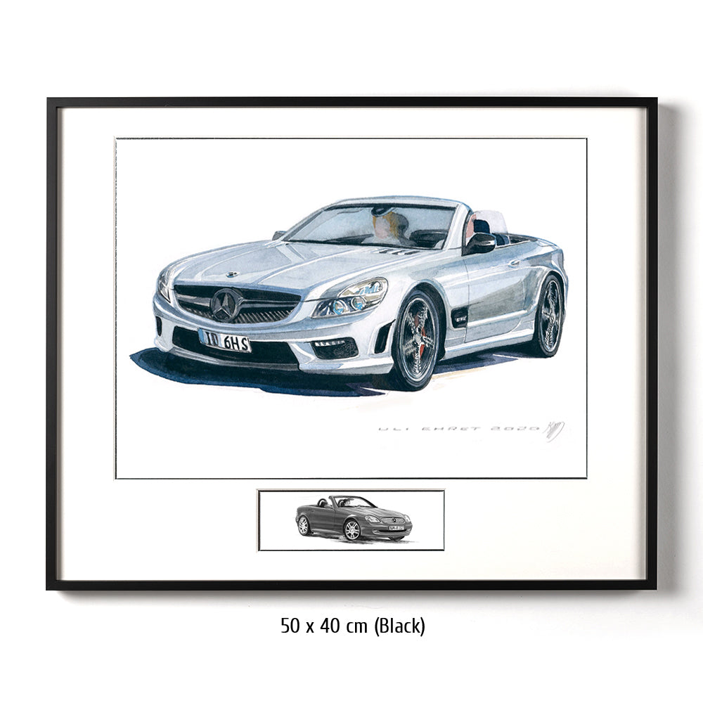 #0866 A 'Mercedes SL 600 Cabriolet