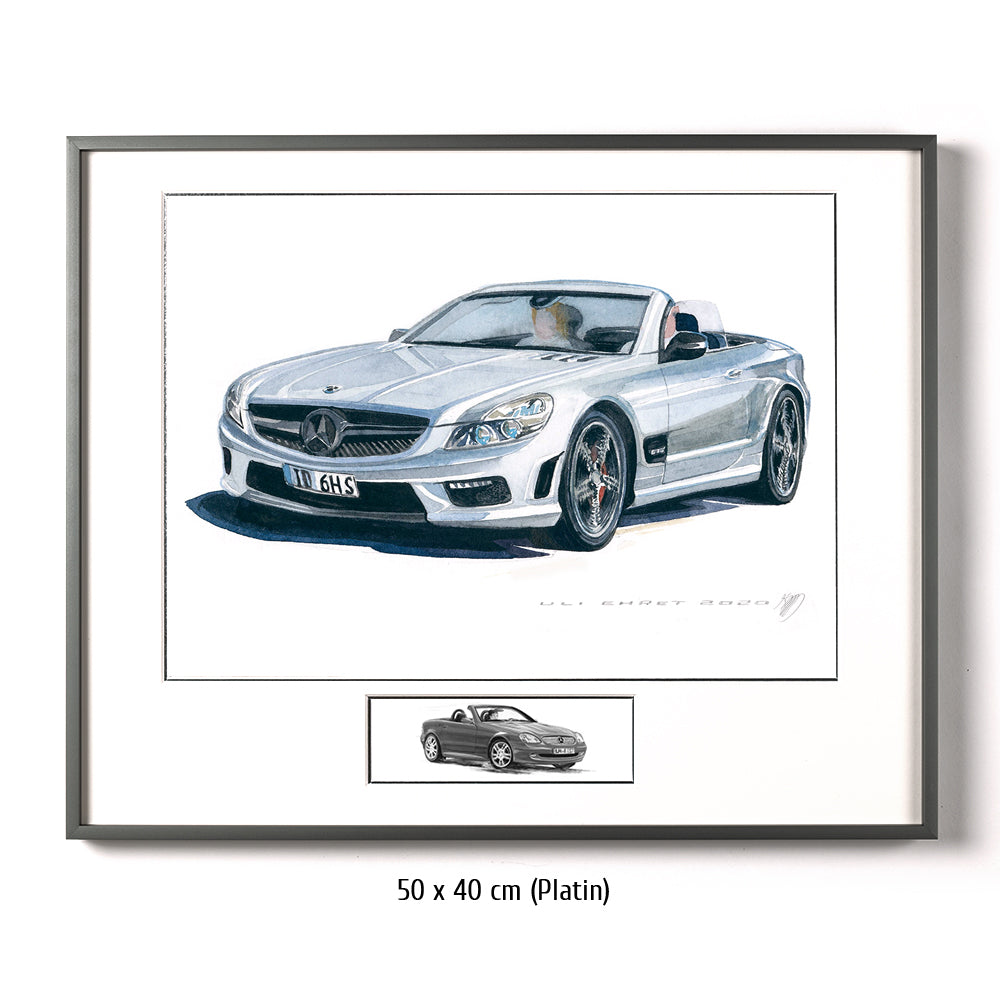 #0866 A 'Mercedes SL 600 Cabriolet