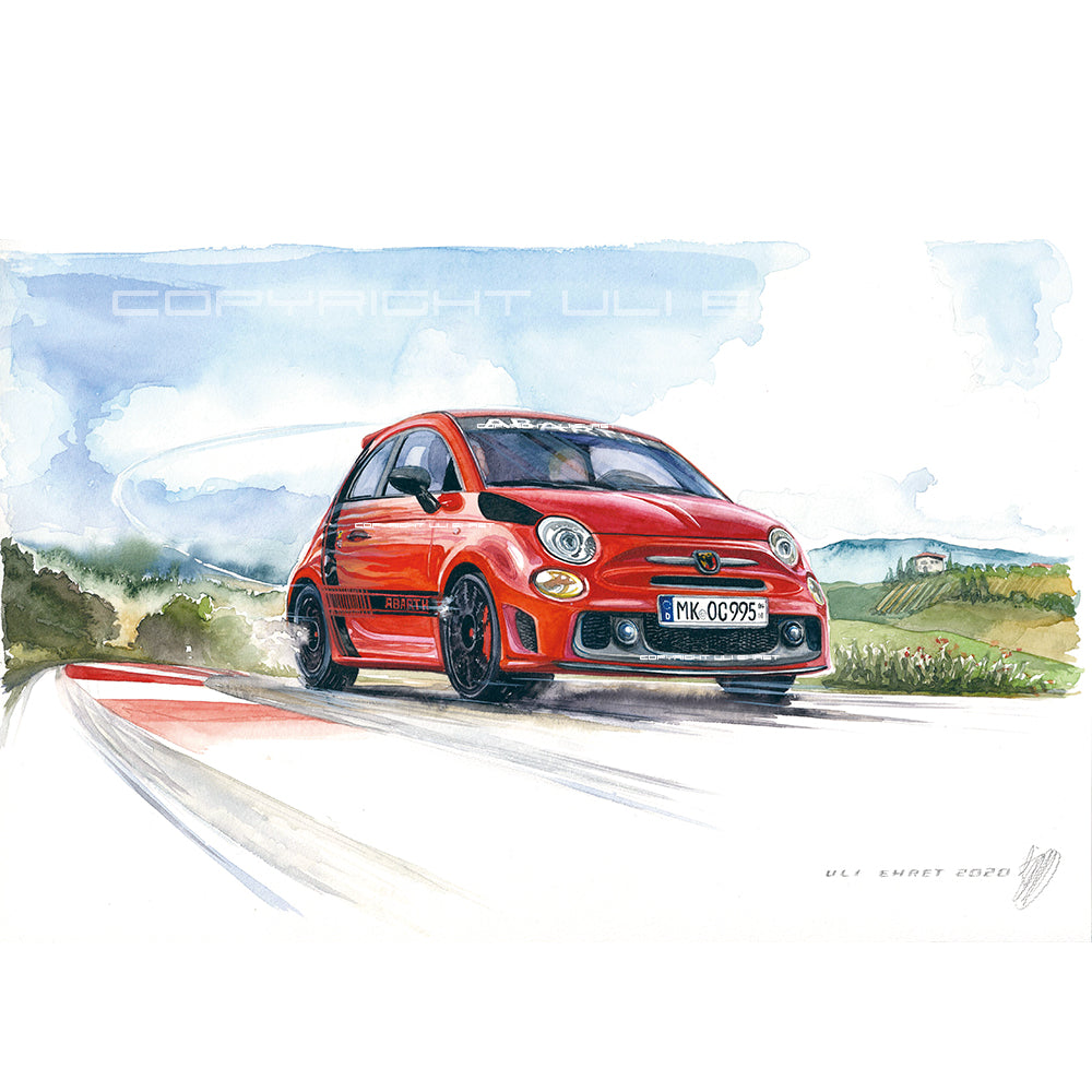 #0868 A 'Fiat Abarth 595