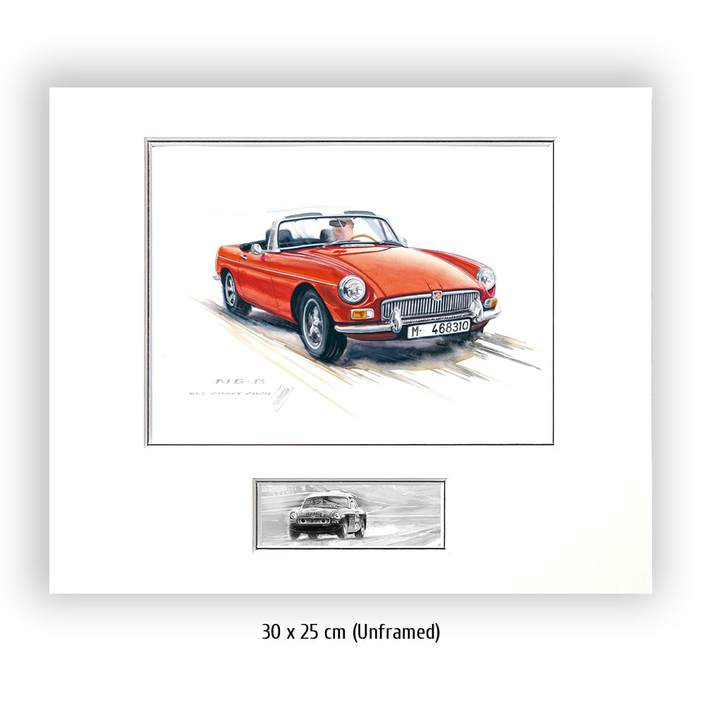 #0877 'MG B Convertible