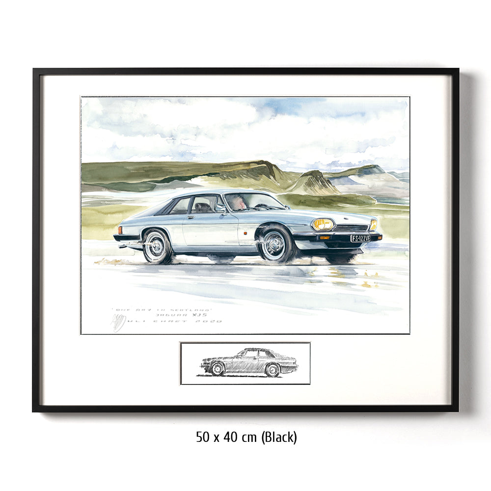 #0947 'Jaguar XJS in Scotland