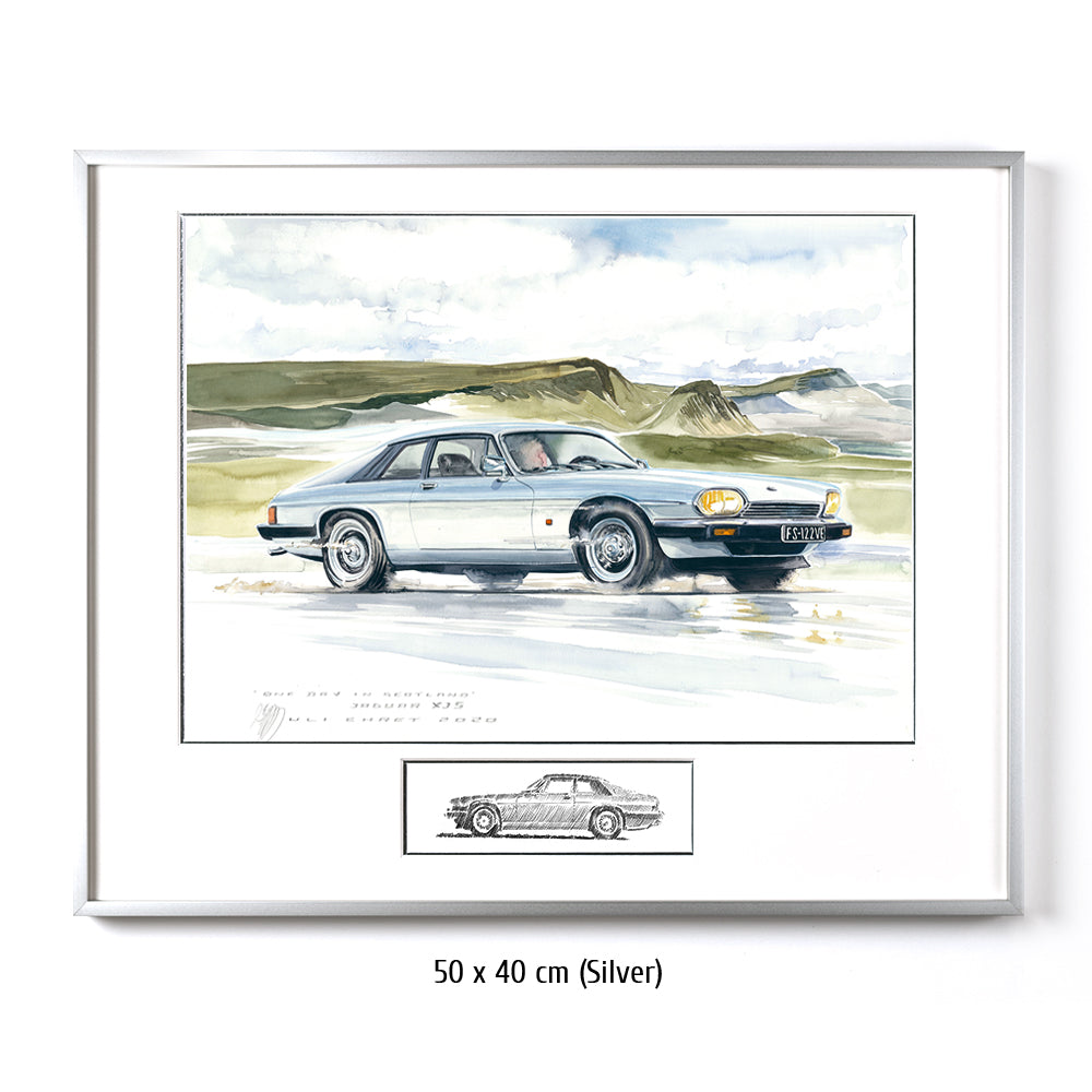 #0947 'Jaguar XJS in Scotland