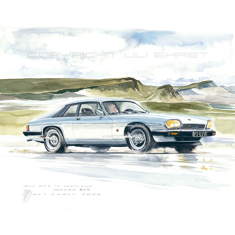 #0947 'Jaguar XJS in Scotland