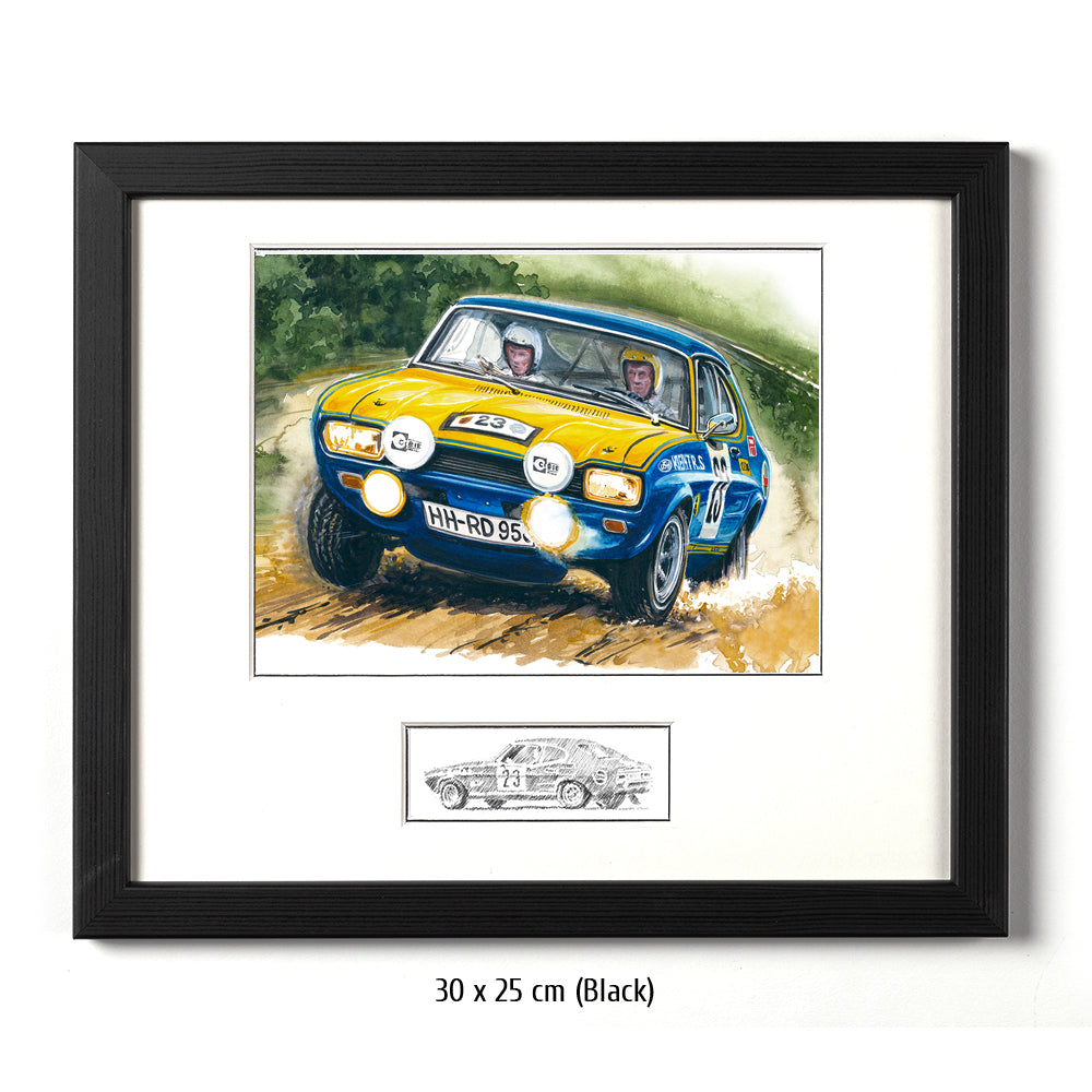 #0963 A 'Ford Capri RS - Walter Röhrl