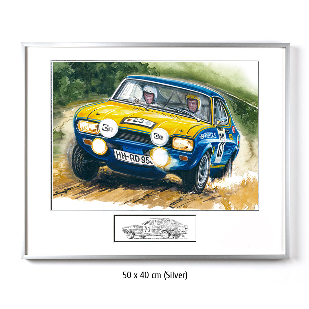 #0963 A 'Ford Capri RS - Walter Röhrl