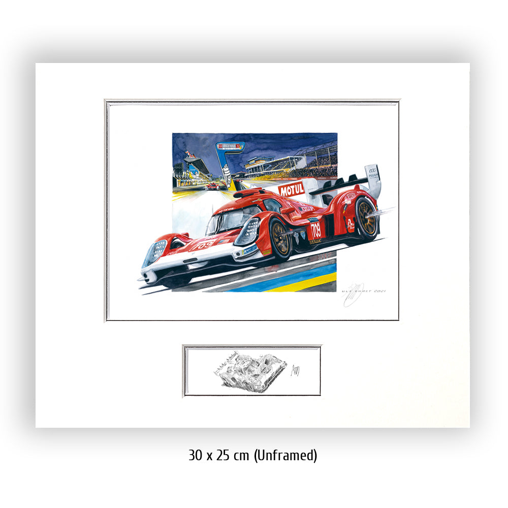 #0973 B 'Glickenhaus at Le Mans
