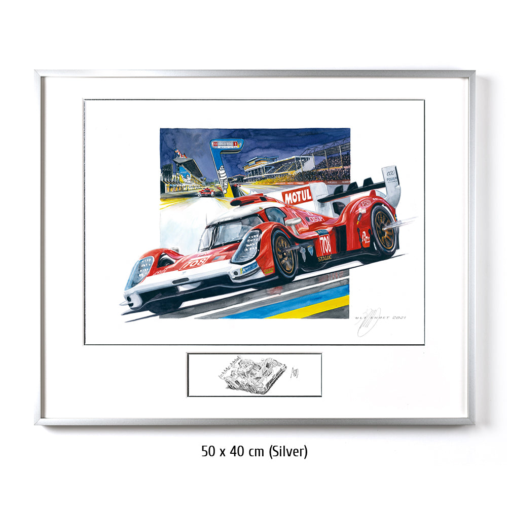 #0973 F 'Glickenhaus #708 at Le Mans 24H