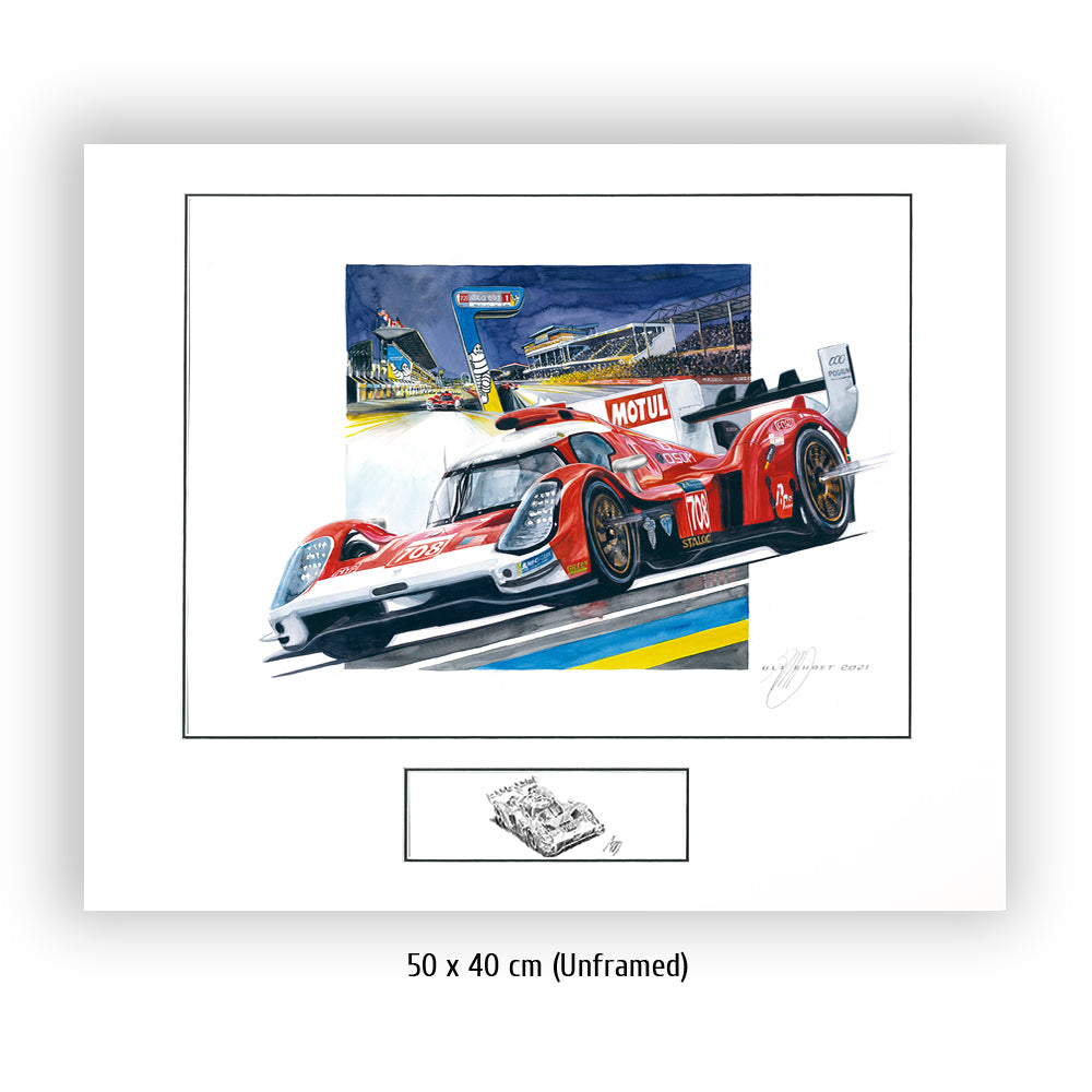 #0973 F 'Glickenhaus #708 at Le Mans 24H