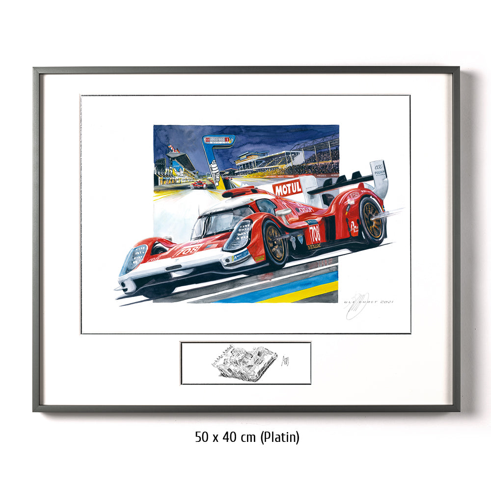#0973 F 'Glickenhaus #708 at Le Mans 24H