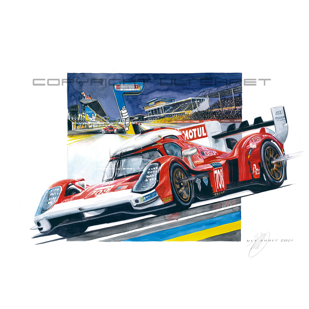 #0973 F 'Glickenhaus #708 at Le Mans 24H