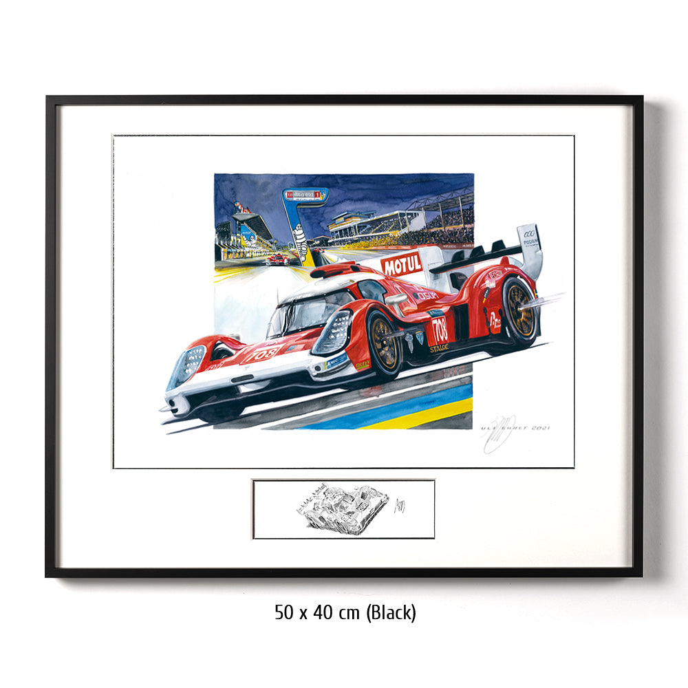 #0973 F 'Glickenhaus #708 at Le Mans 24H