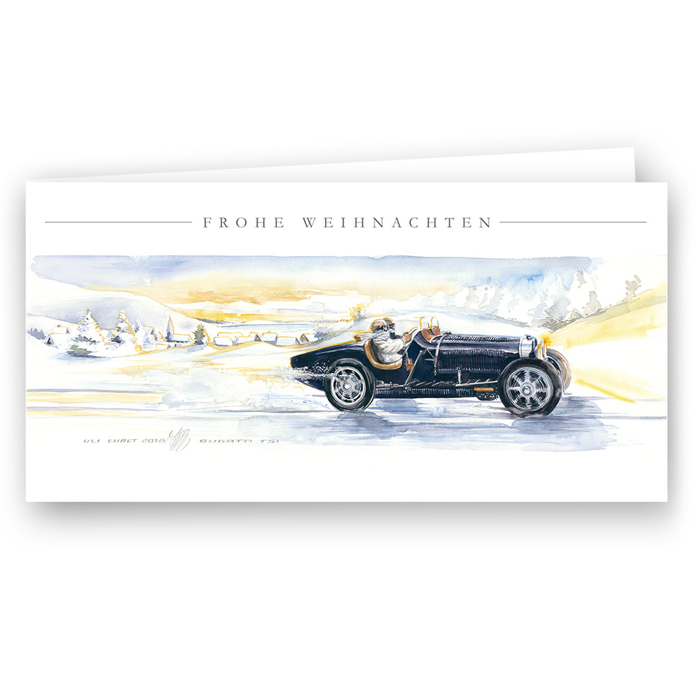 Card #055 - ""A Christmas Winter Morning""