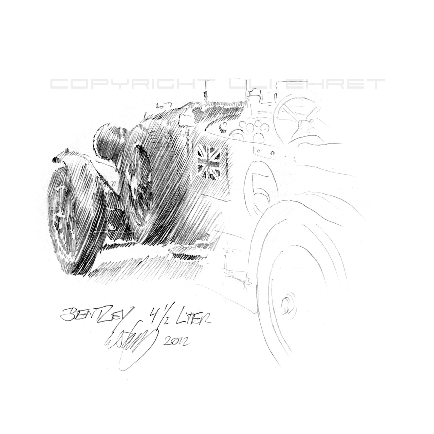 #0411P Bentley 4,5L Skizze