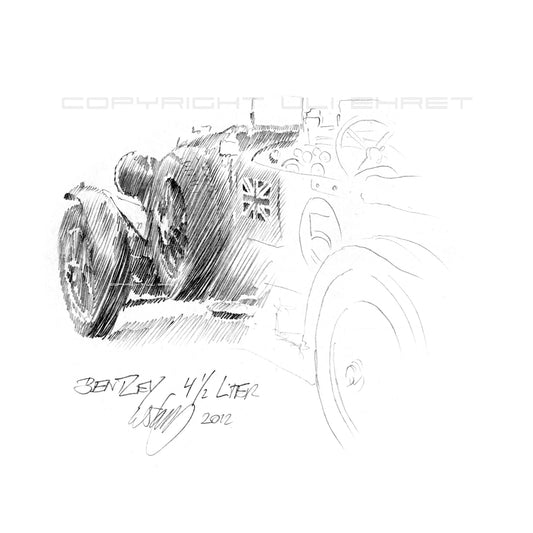 #0411P Bentley 4,5L Skizze