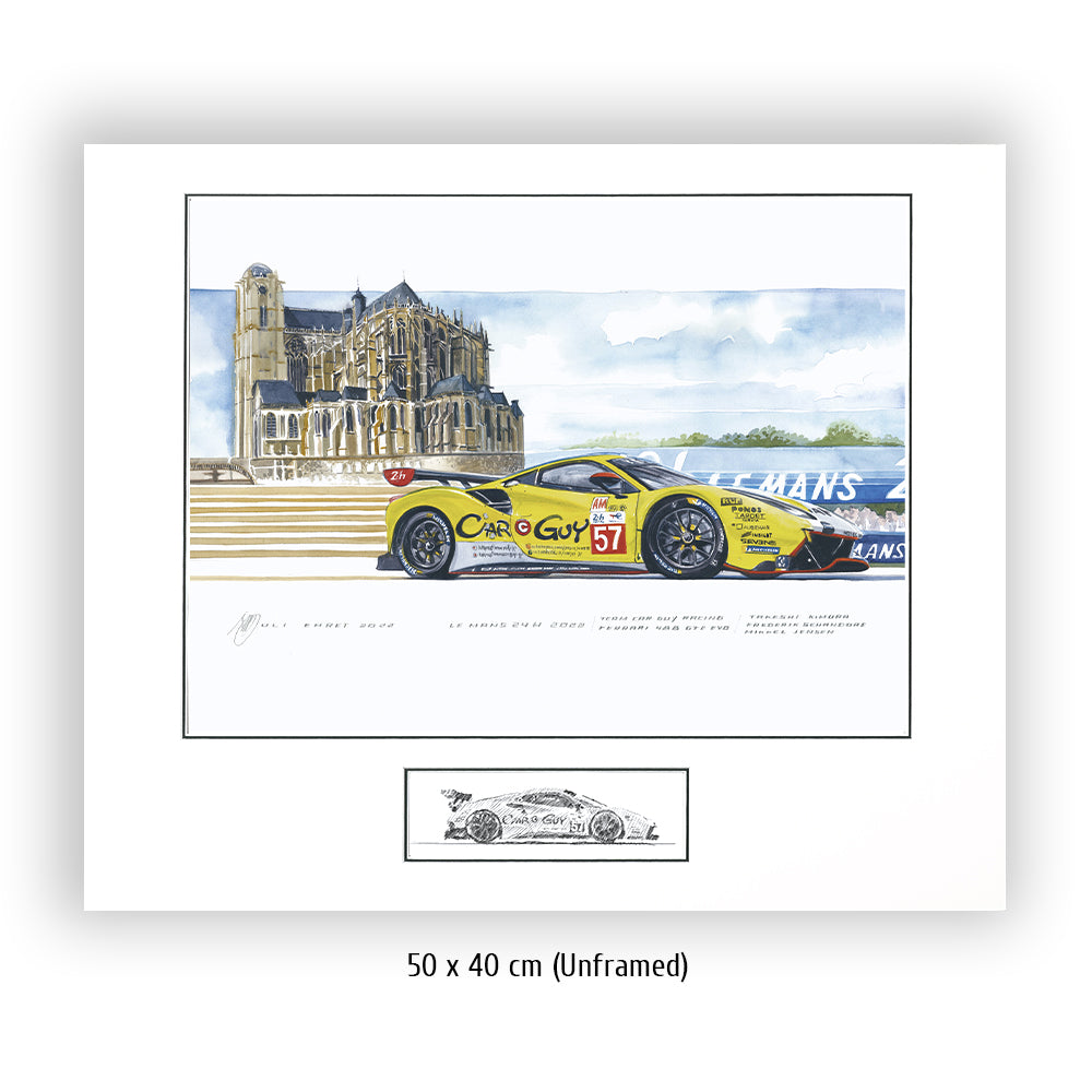 #1090 Car Guy Ferrari 488 GTE Evo
