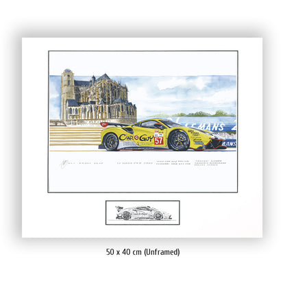 #1090 Car Guy Ferrari 488 GTE Evo
