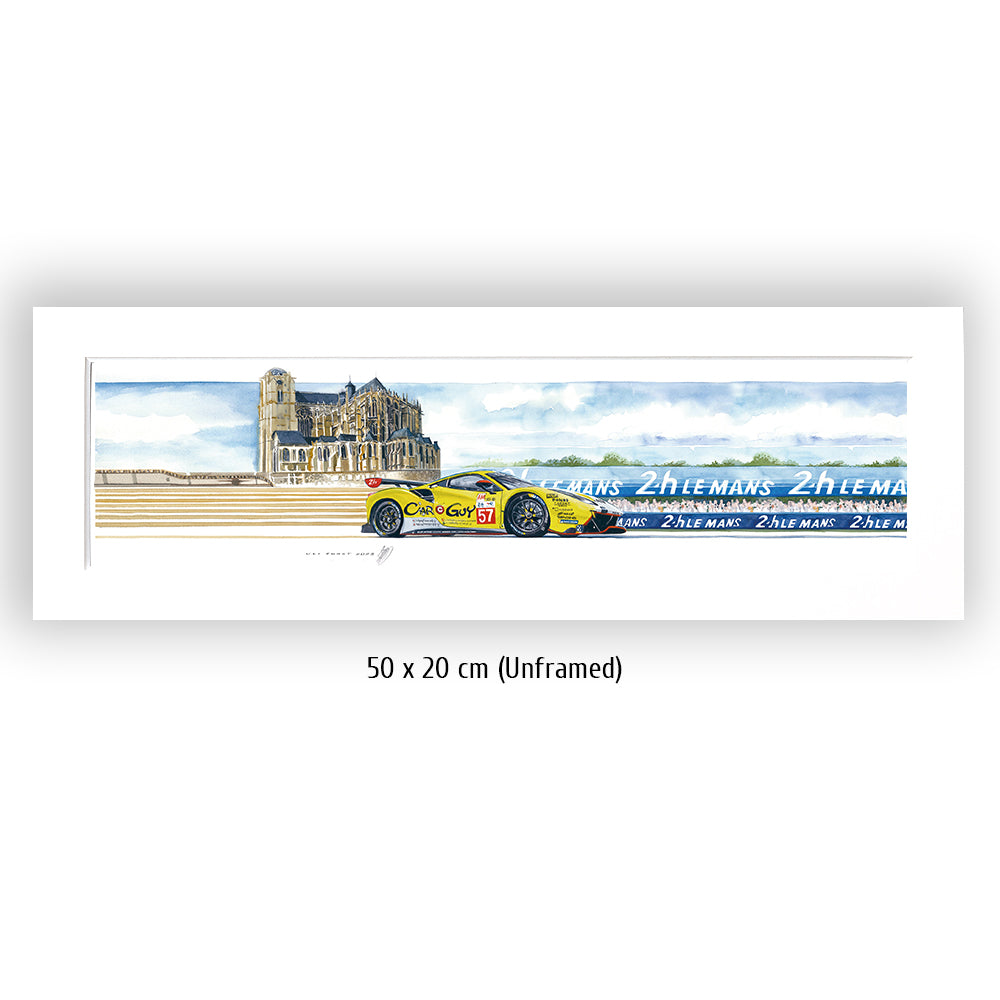 #1090 Voiture Guy Ferrari 488 GTE Evo 2022
