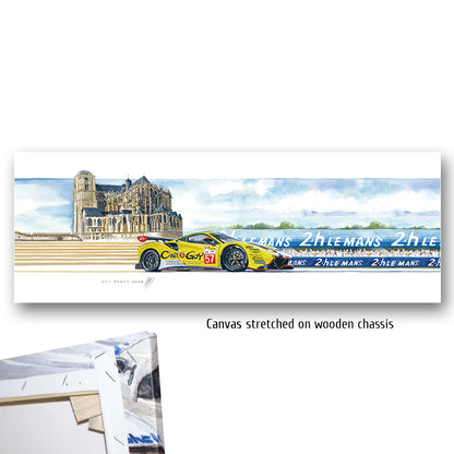 #1090 Voiture Guy Ferrari 488 GTE Evo 2022