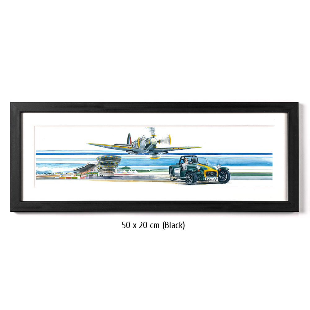 #1094 'Lotus Super Seven and Spitfire