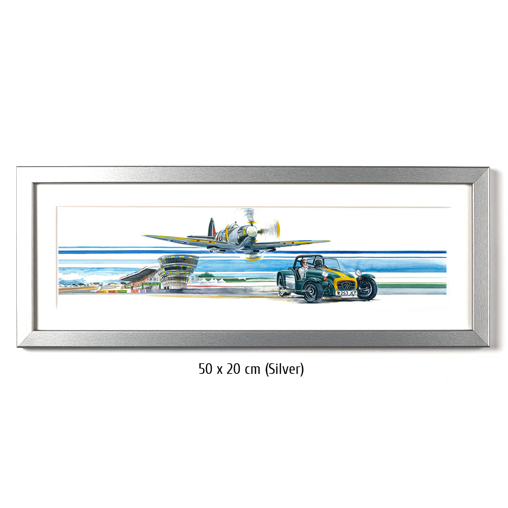 #1094 'Lotus Super Seven and Spitfire