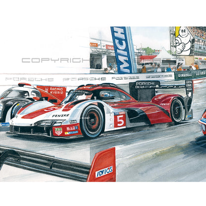 #1102 A  "Porsche 963 Penske #5"
