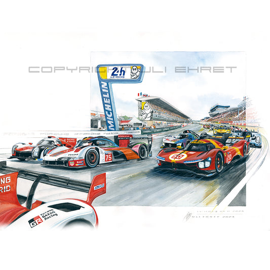 #1102 G 'Le Mans 24H 2023 Start