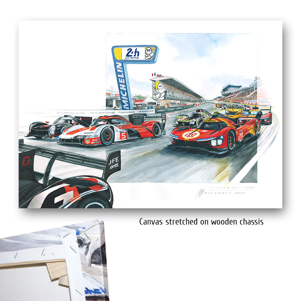#1102H 'Start to the 24 Hours of Le Mans 2024