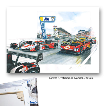 #1102H  'Start to the 24 Hours of Le Mans 2024'