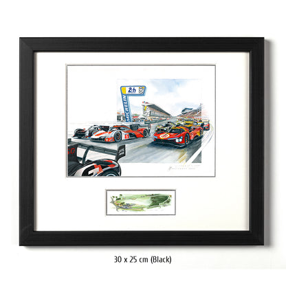 #1102H  'Start to the 24 Hours of Le Mans 2024'