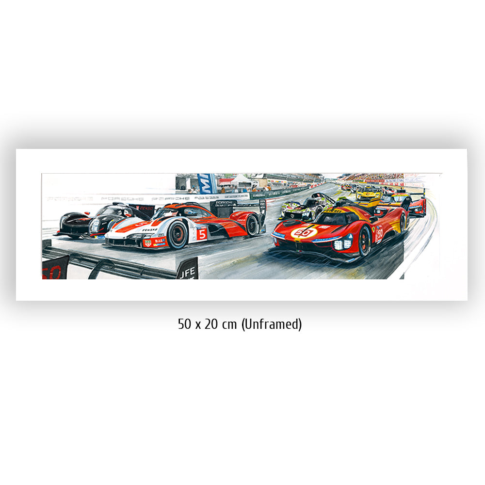 #1102H 'Start to the 24 Hours of Le Mans 2024