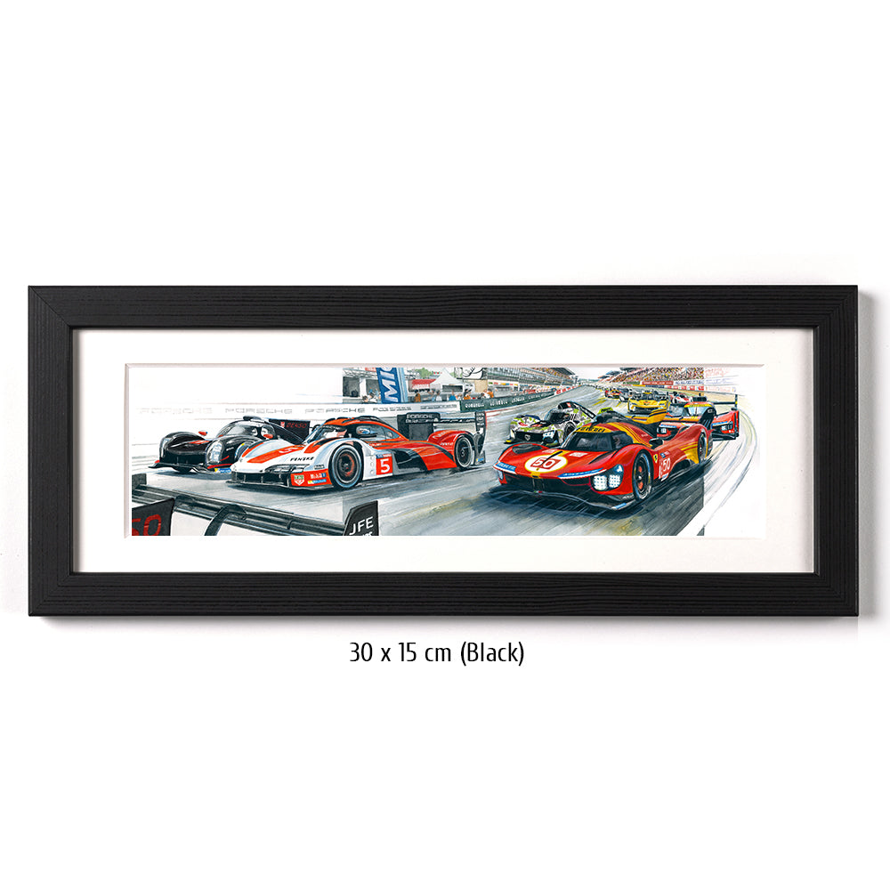 #1102H 'Start to the 24 Hours of Le Mans 2024
