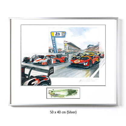 #1102H  'Start to the 24 Hours of Le Mans 2024'
