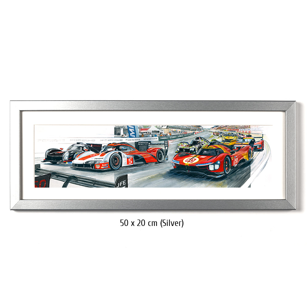 #1102H 'Start to the 24 Hours of Le Mans 2024