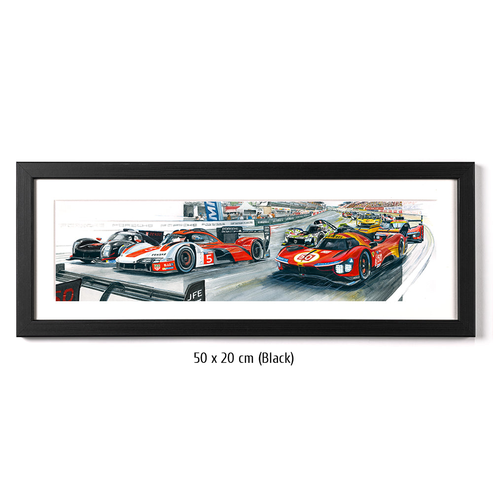 #1102H 'Start to the 24 Hours of Le Mans 2024