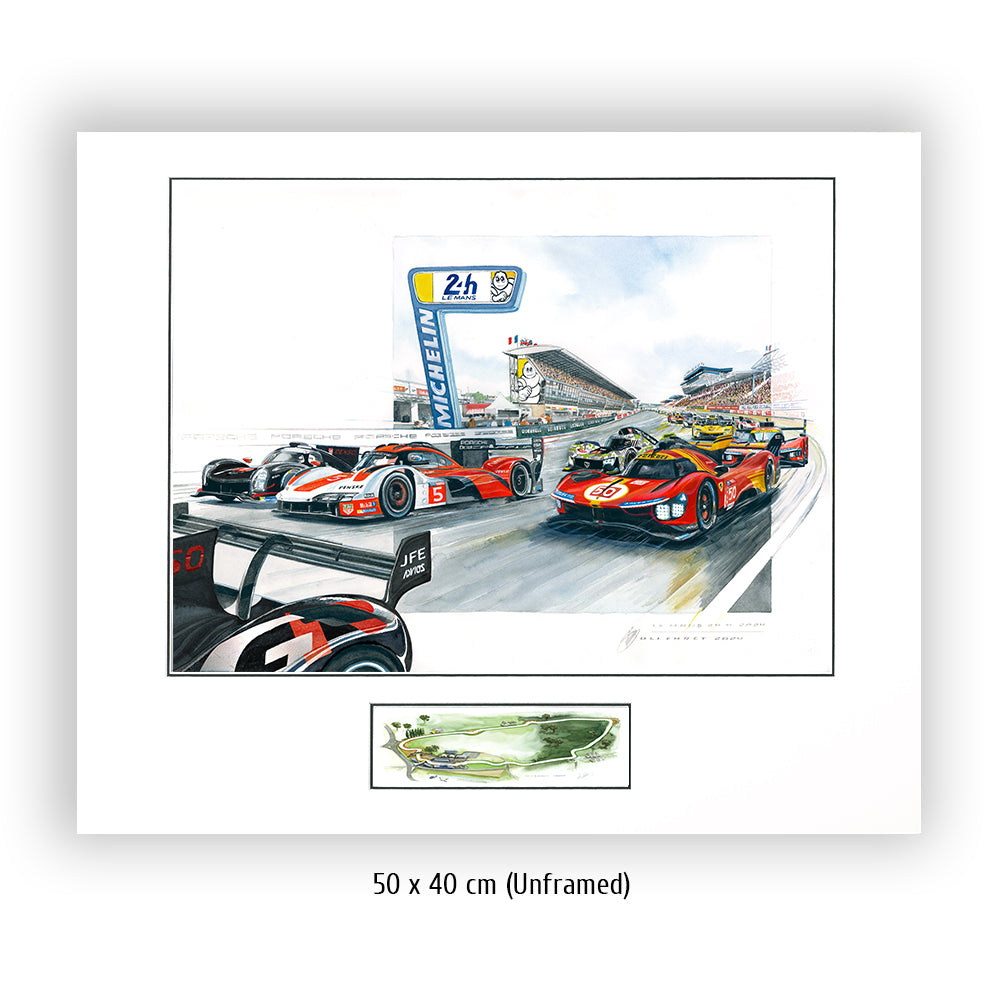 #1102H 'Start to the 24 Hours of Le Mans 2024