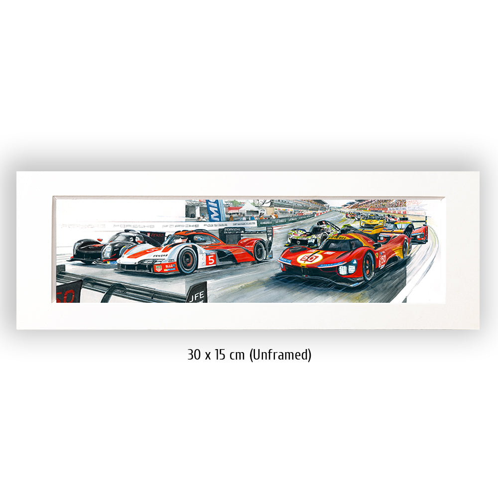 #1102H 'Start to the 24 Hours of Le Mans 2024