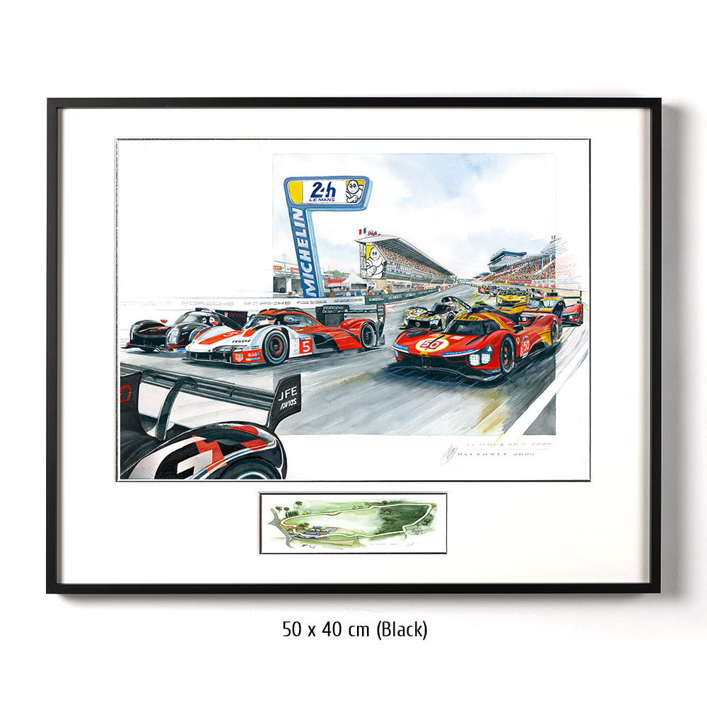 #1102H 'Start to the 24 Hours of Le Mans 2024